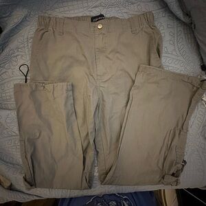 Aeropostale Tan Cargo Pants with Utility Pockets